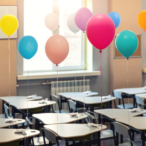Balloon Decor for Schools
